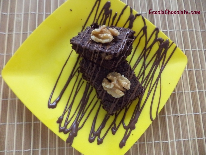 Brownie de Chocolate com Nozes