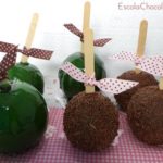 Como fazer maçã do amor com chocolate e caramelo