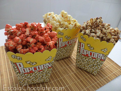 Como fazer pipoca doce