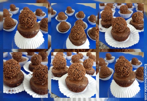Cupcake Com Brigadeiro