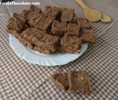 Doce de Amendoim com Chocolate