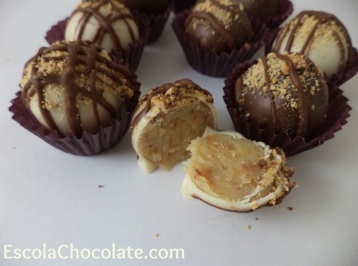 Doces para Casamento Castanha com Coco