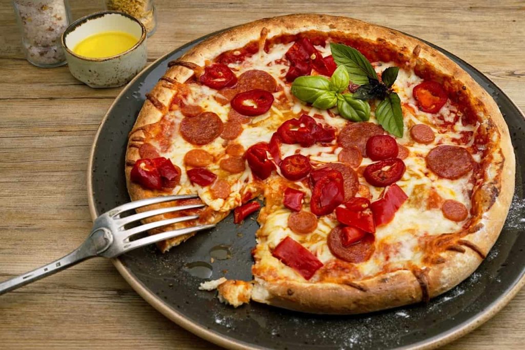Receita de massa de pizza simples de liquidificador