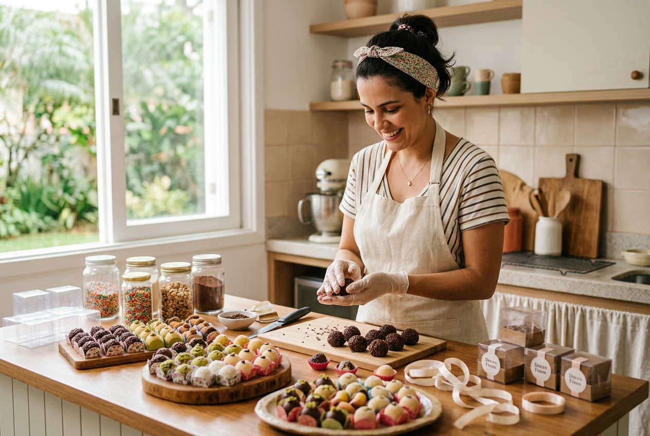 Receitas de doces para vender e lucrar trabalhando em casa