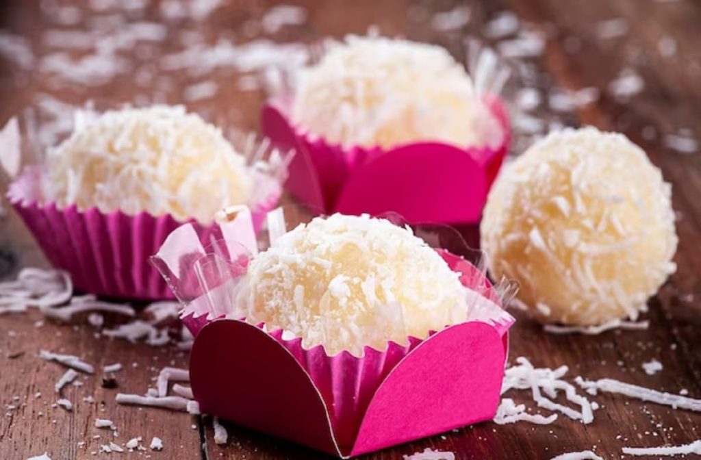 beijinho de coco com leite condensado
