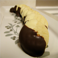 biscoito amanteigado de chocolate