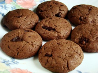 Receita de biscoito de chocolate