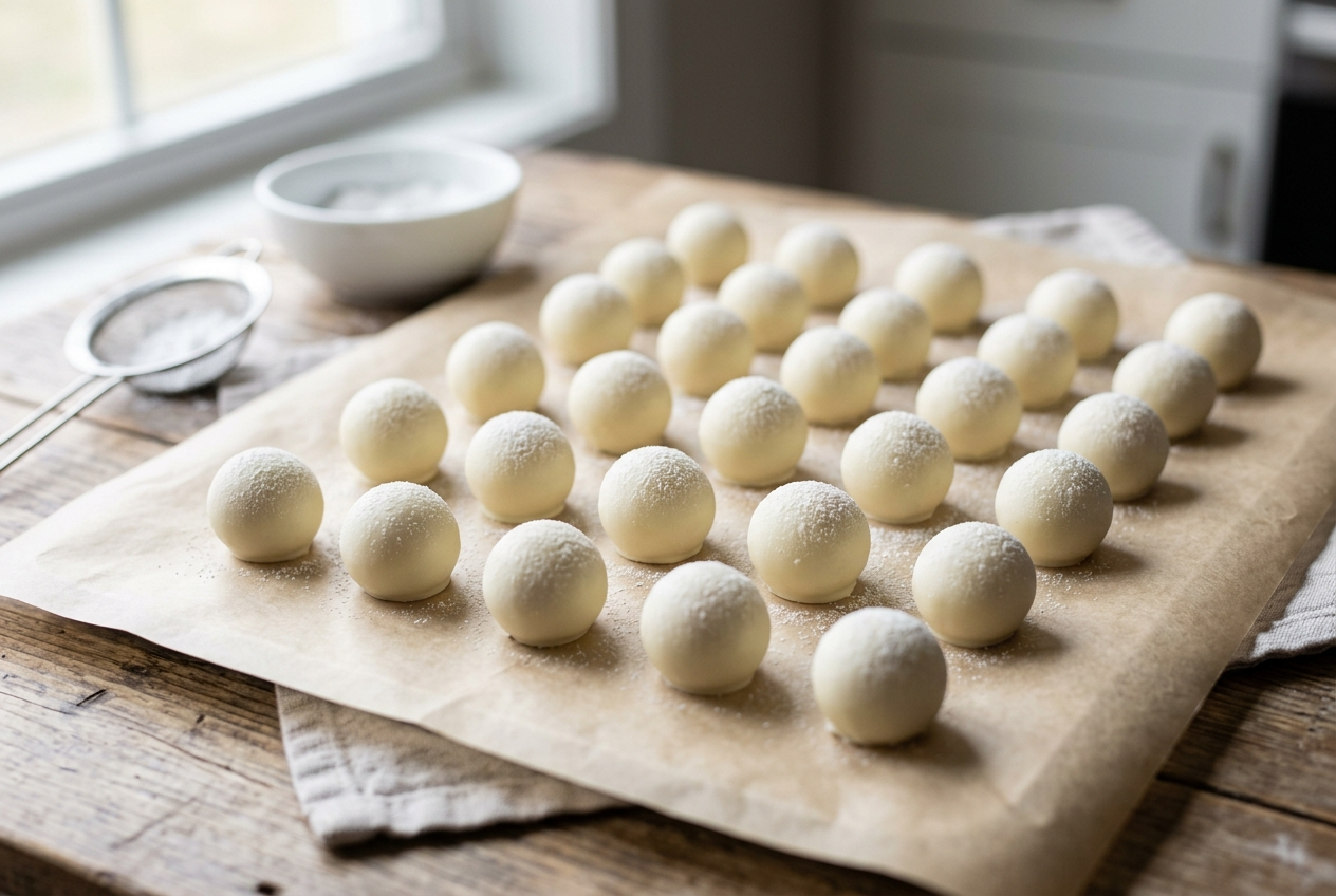 bolinhas trufas