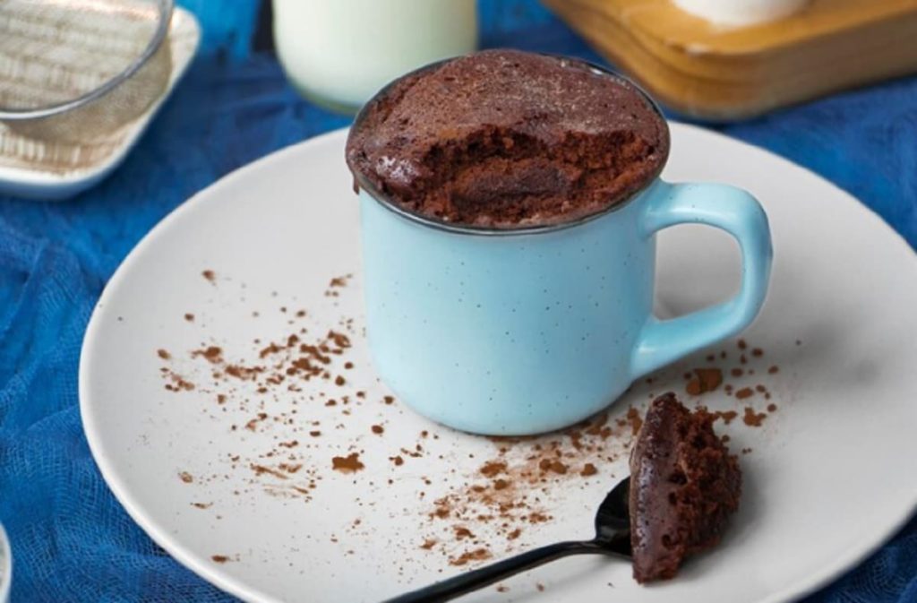 bolo de caneca de nescau