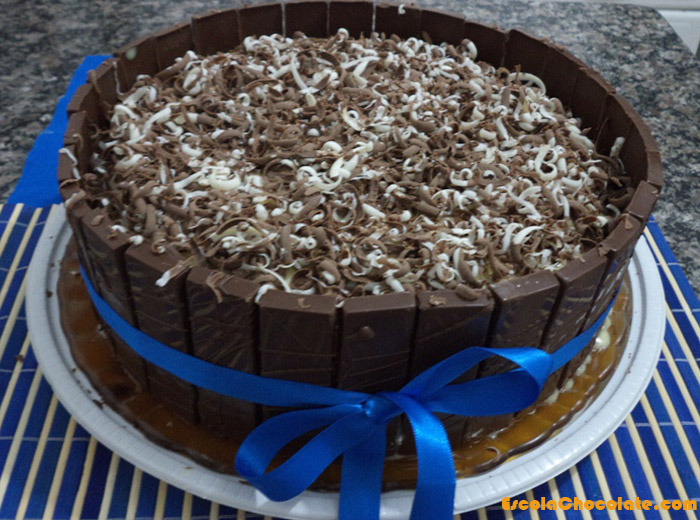 Bolo Kit Kat (falso): passo a passo