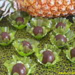 Receita de Bombom Cremoso de abacaxi