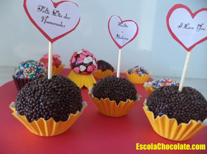 Receita de brigadeiro floresta negra