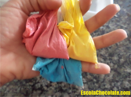 chocolate colorido