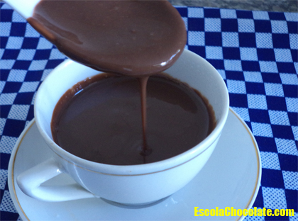 chocolate quente pronto
