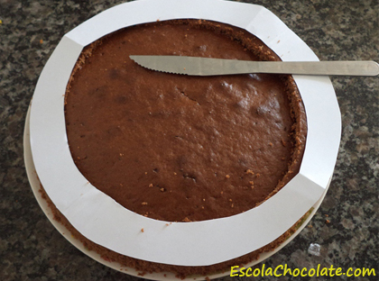 començando a cortar os círculos