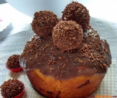 Como Fazer Panetone Caseiro Com Recheio De Brigadeiro