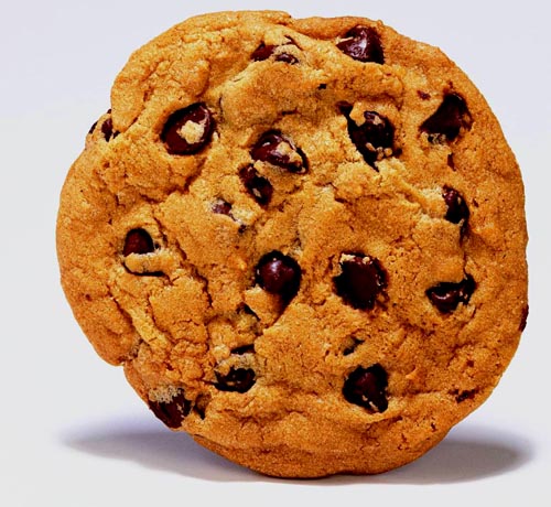 Cookie com gotinhas de chocolate ao leite