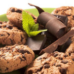 Receita de cookies de chocolate com açúcar mascavo
