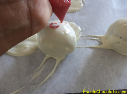 desenhando no bombom