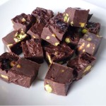 Receita de fudge de chocolate