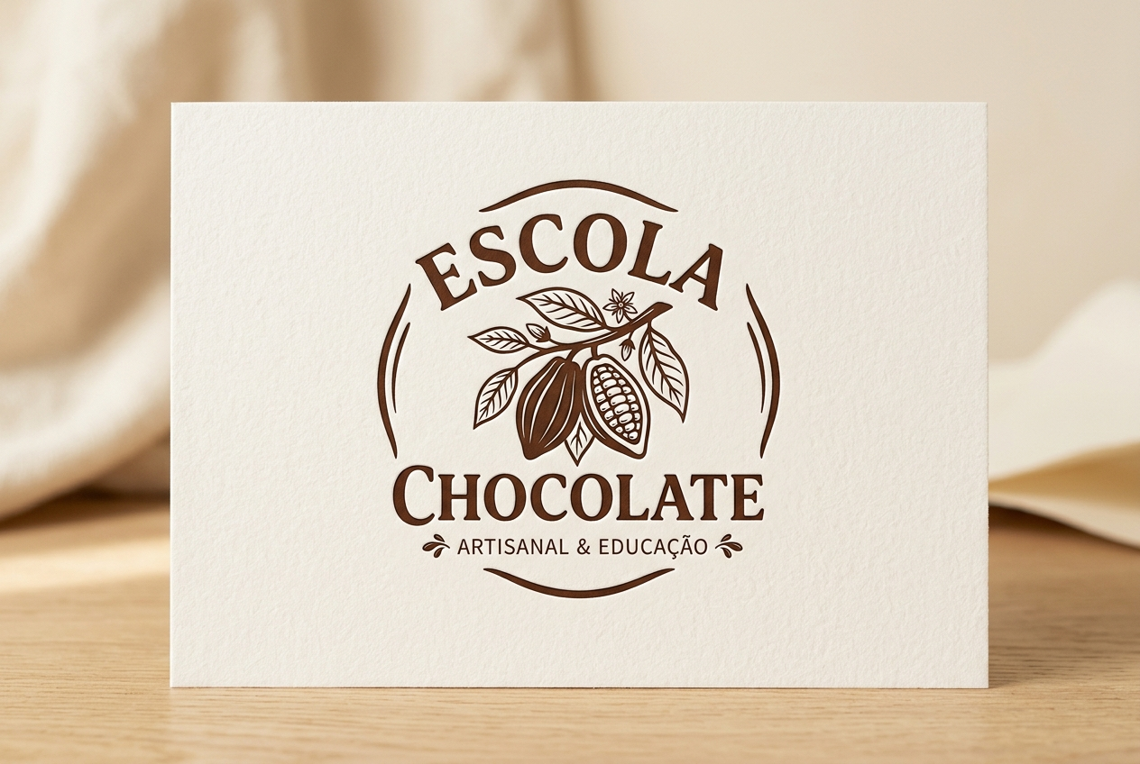 Escola Chocolate Logo