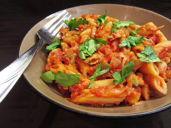 Macarrão com atum fácil