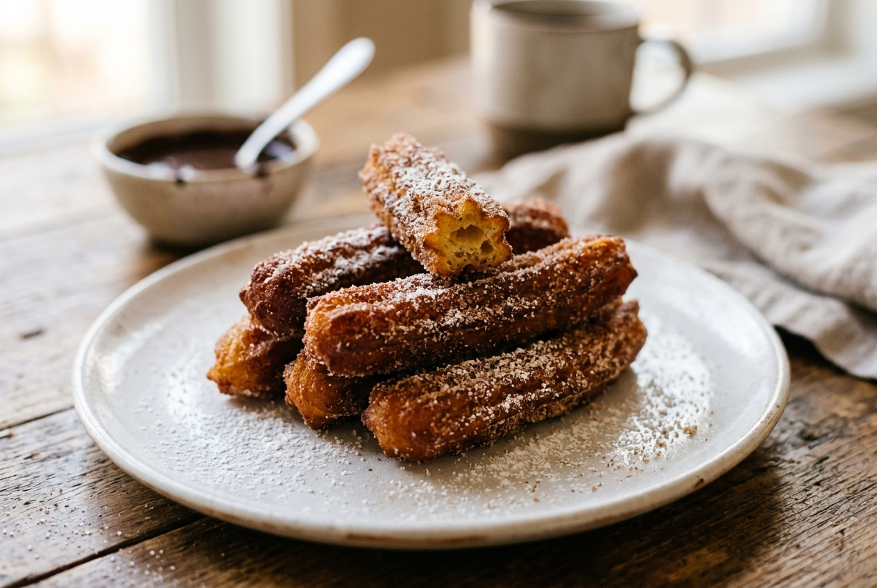 massa de churros simples