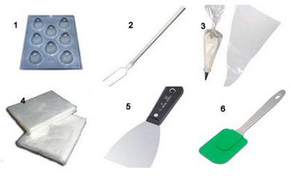 material fazer chocolate