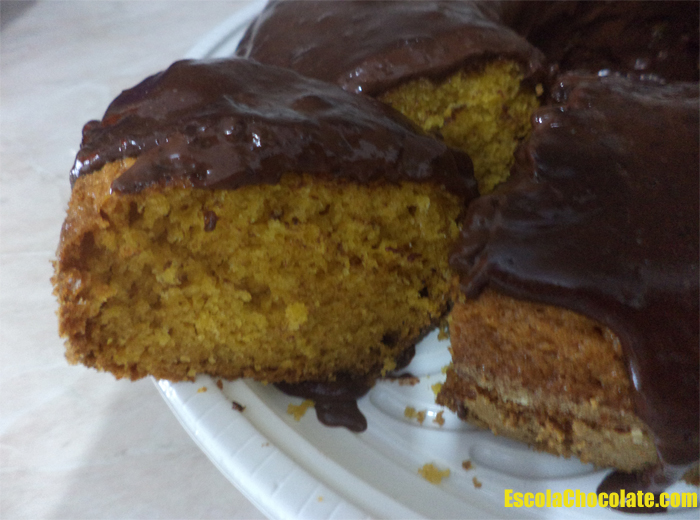 receita de bolo de cenoura especial