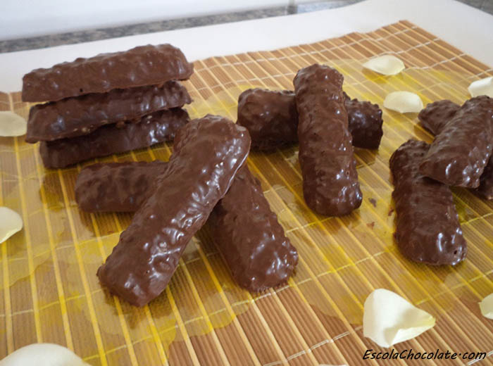 receita de chocolate crocante