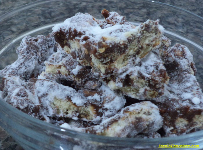 Receita de palha italiana fácil
