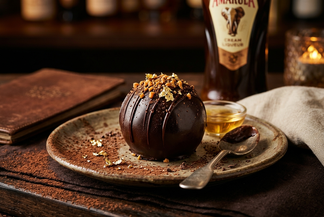 Receita de Trufa de Amarula (passo a passo)