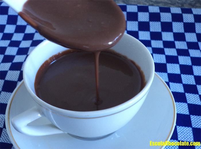 Receita facílima de chocolate quente