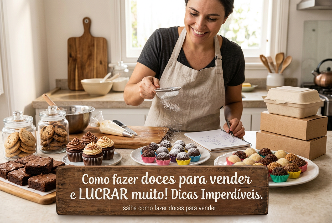 saiba como fazer doces para vender