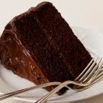 Torta de chocolate simples