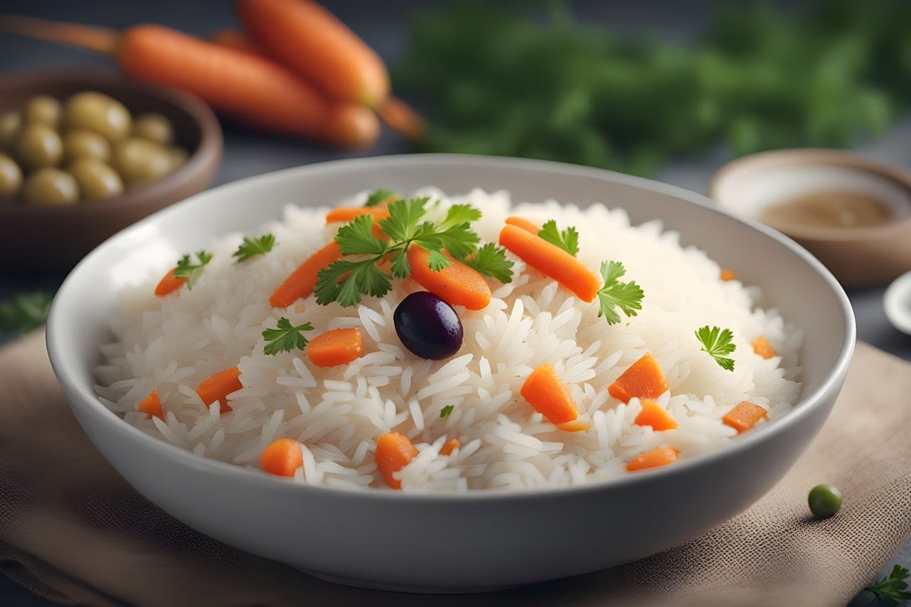como fazer arroz com cenoura